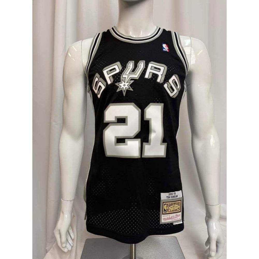 Mitchell & Ness Tim Duncan San Antonio Spurs 1998-99 Swingman Jersey Mens Small